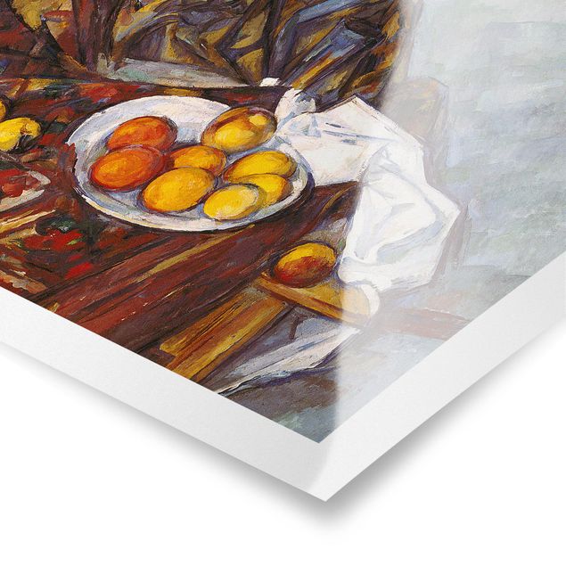 Postimpresjonizm obrazy Paul Cézanne - Martwa natura z owocami