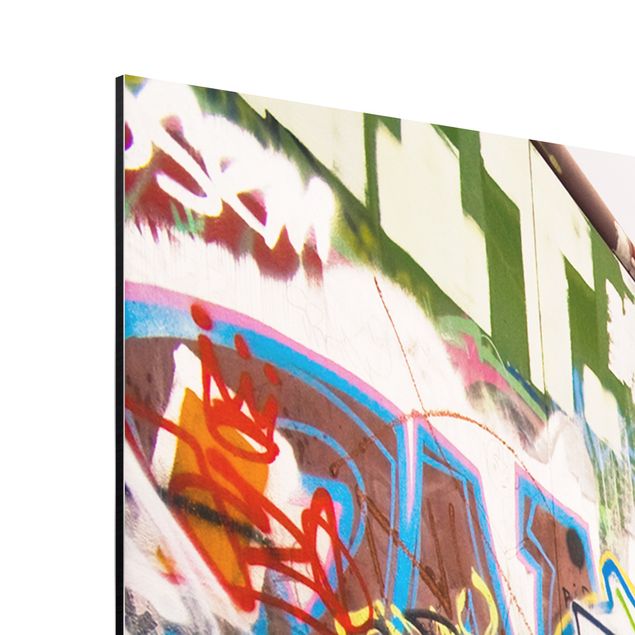 Obraz 3d Graffiti na łyżwach