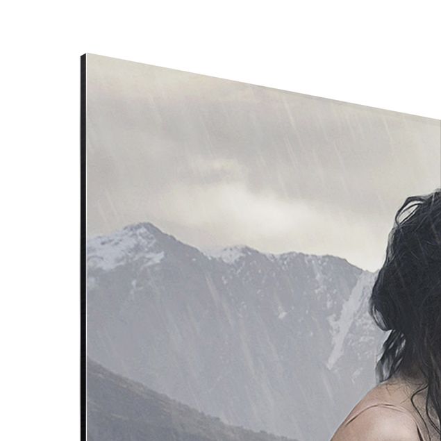 Obrazy portret Jane w deszczu