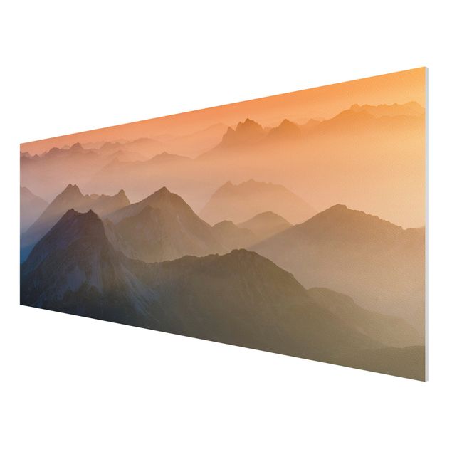 Obrazy nowoczesne Widok z góry Zugspitze
