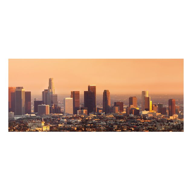 Obrazy do salonu nowoczesne Skyline of Los Angeles