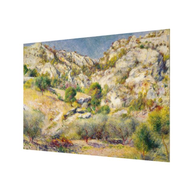 Reprodukcje Auguste Renoir - Skały w pobliżu Estaque