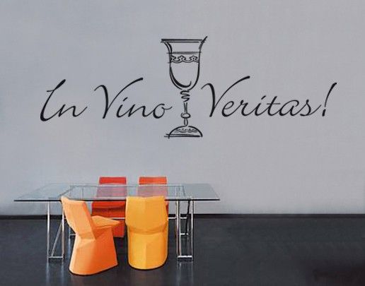 Dekoracja do kuchni Nr SF159 In Vino Veritas