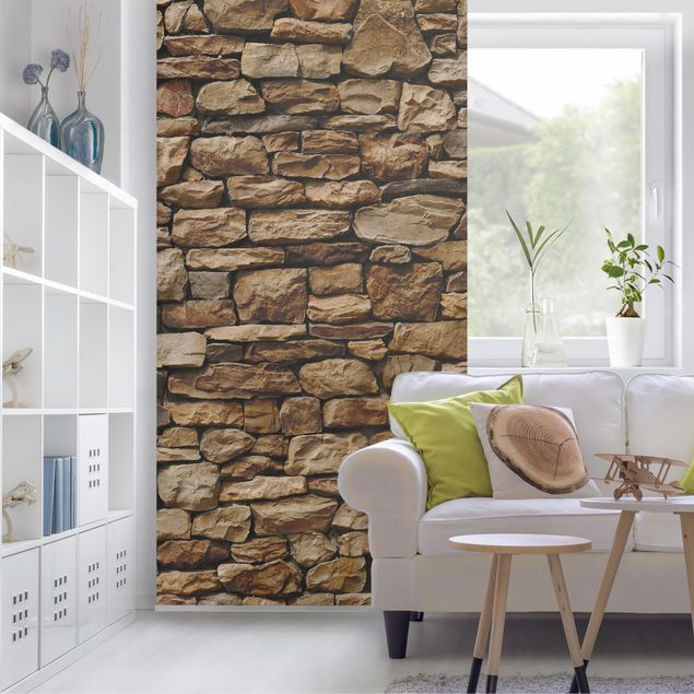 Tekstylia domowe Amerykański mur z kamienia