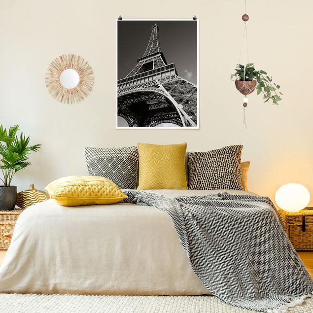 Obrazy do salonu nowoczesne Wieża Eiffla