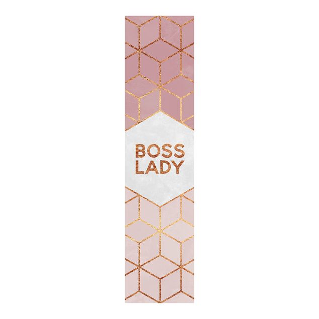 Tekstylia domowe Boss Lady Hexagons Pink