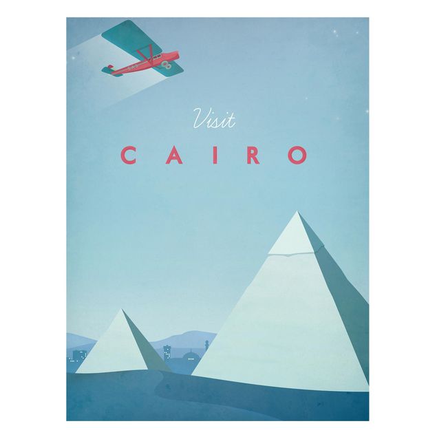 Nowoczesne obrazy do salonu Plakat podróżniczy - Kair