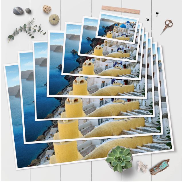 Plakaty Santorini