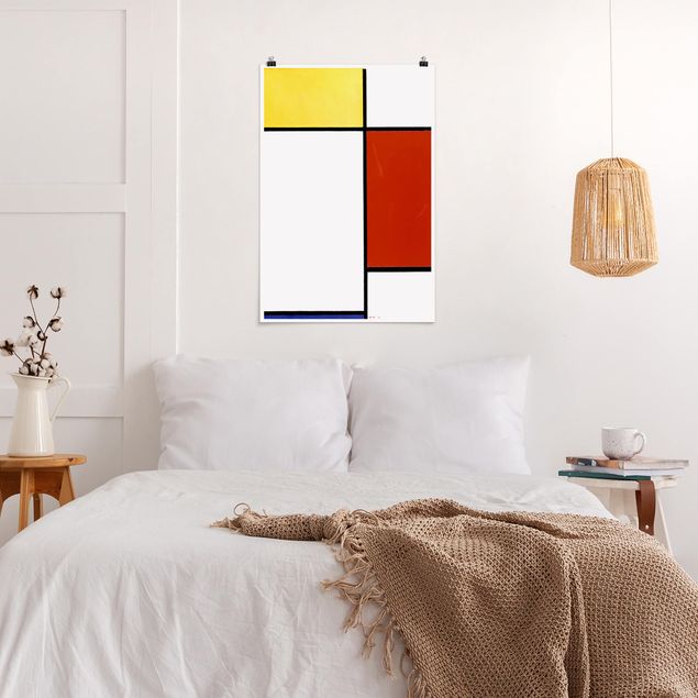 Obrazy do salonu Piet Mondrian - Kompozycja I