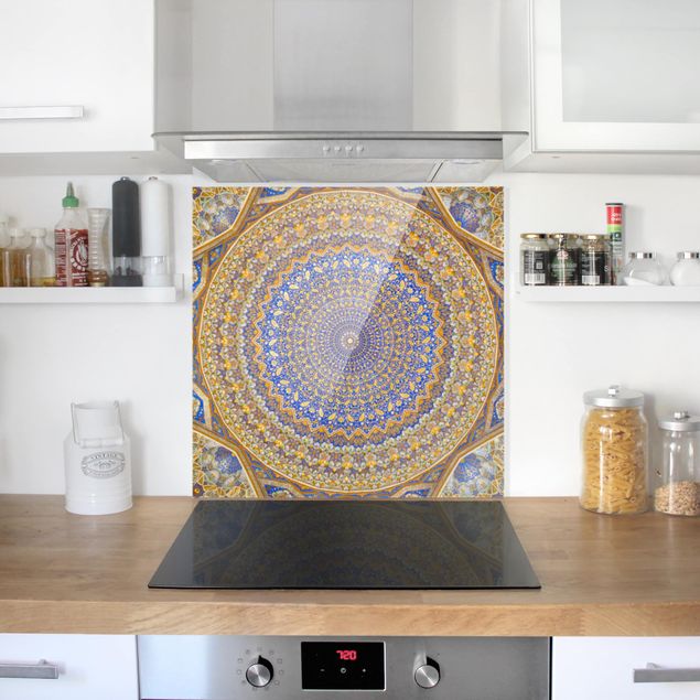 Panel szklany do kuchni Kopuła Meczetu
