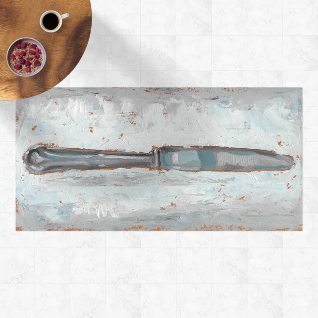 dywan zewnętrzny Sztućce impresjonistów - noże