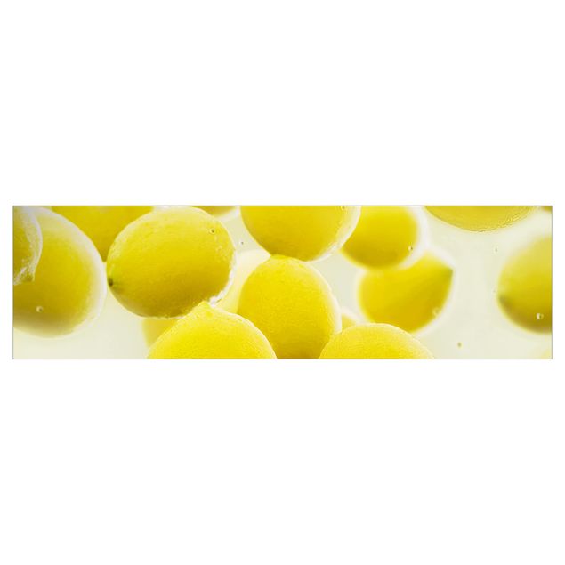 Panel ścienny do kuchni - Citrony w wodzie