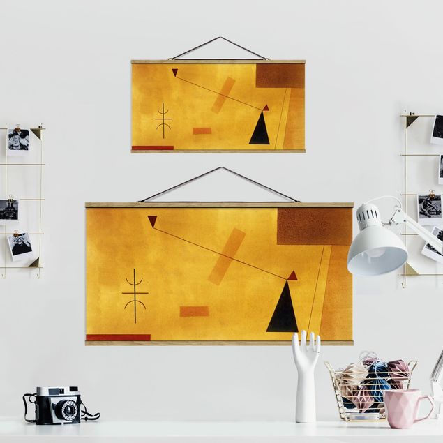 Żółty obraz Wassily Kandinsky - Poza wagą