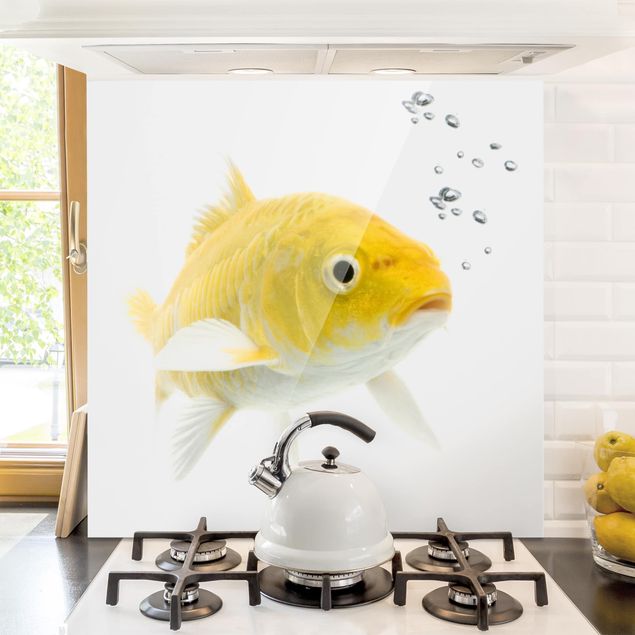 Dekoracja do kuchni Żółta rybka