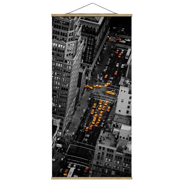 Obrazy Nowy Jork Światła taksówki Manhattan