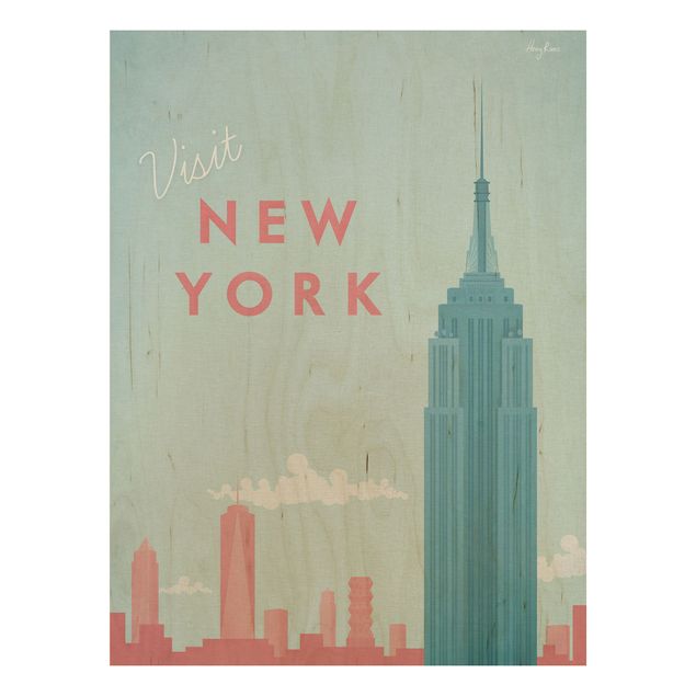 Henry Rivers obrazy Plakat podróżniczy - Nowy Jork