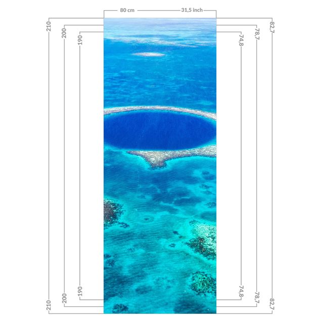 Tylna ścianka prysznicowa - Lighthouse Reef Of Belize