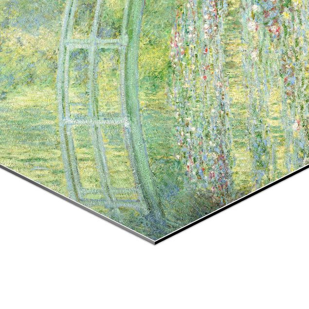 Obrazy natura Claude Monet - Mostek japoński