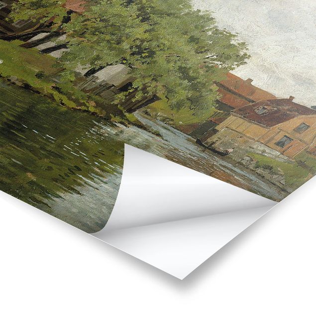 Obrazy natura Edvard Munch - Rzeka Akerselven