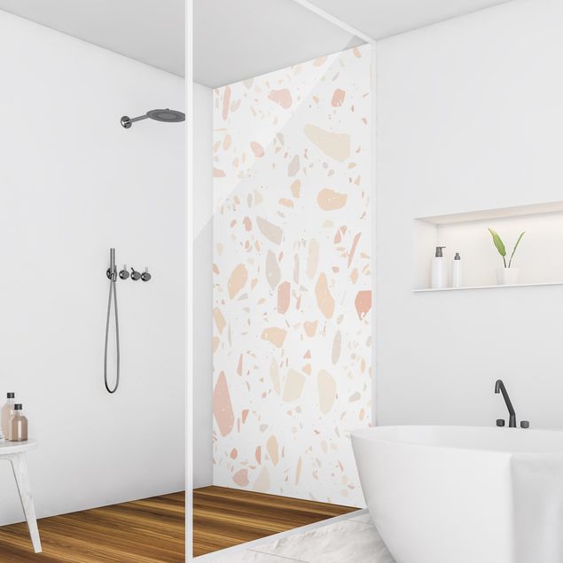 Tylna ścianka prysznicowa - Terrazzo Pattern Venezia