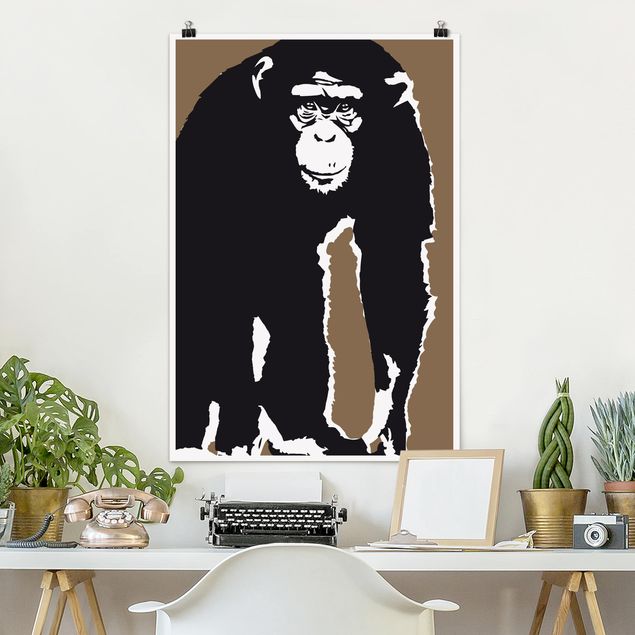 Małpa obraz Nr TA10 Szympans