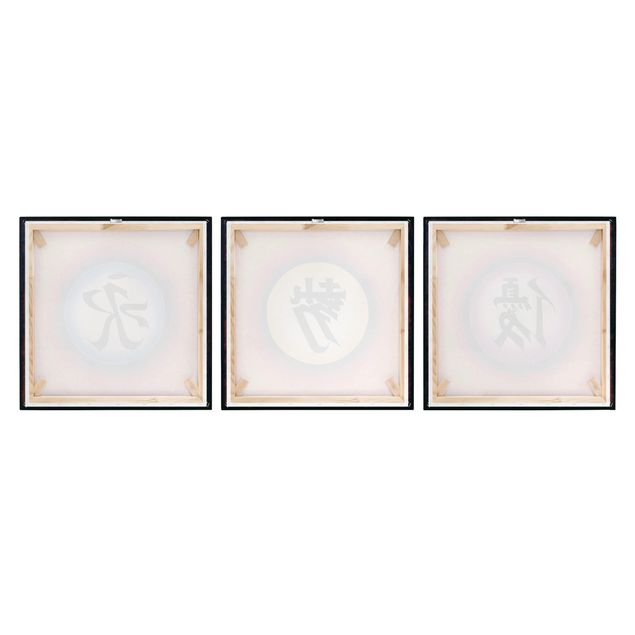 Obrazy na ścianę Trio znaków chińskich