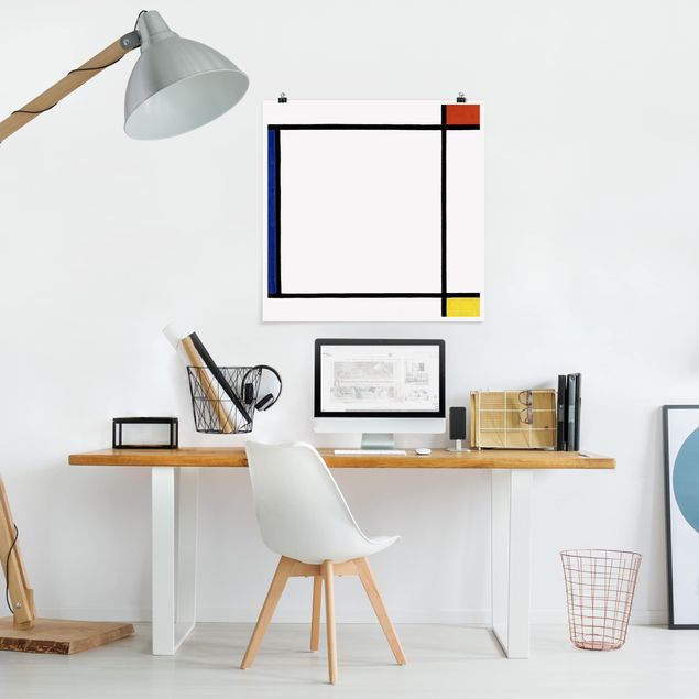 Impresjonizm obrazy Piet Mondrian - Kompozycja III