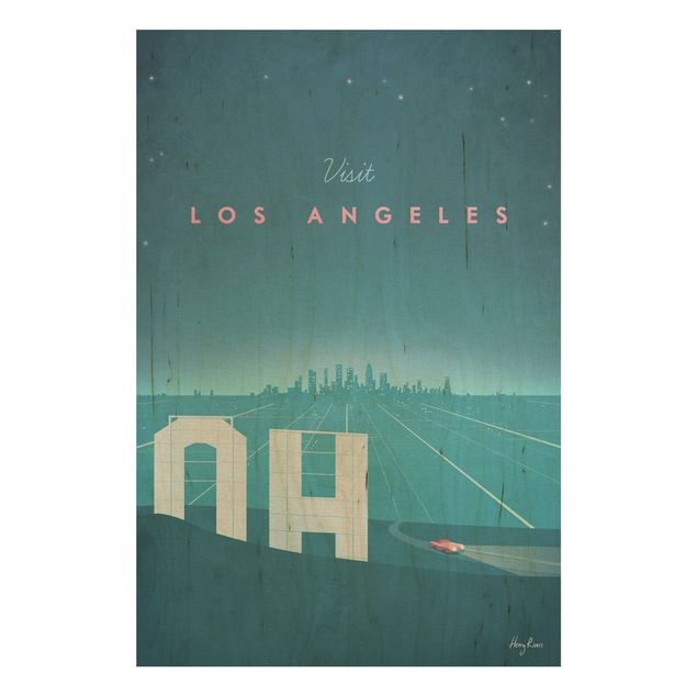 Henry Rivers obrazy Plakat podróżniczy - Los Angeles