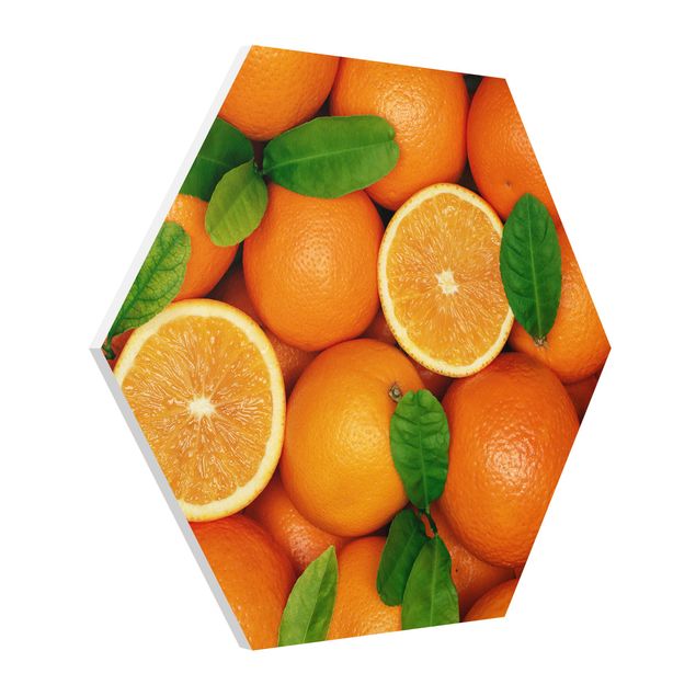 Pomarańczowy obraz soczyste pomarańcze