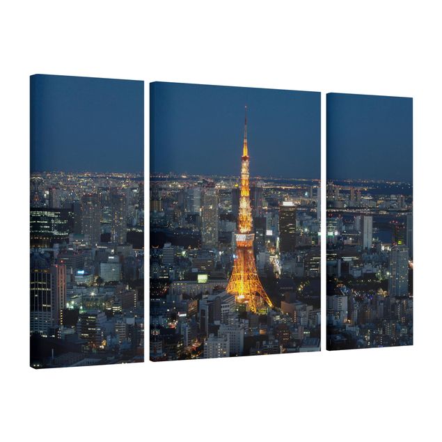 Nowoczesne obrazy do salonu Wieża w Tokio