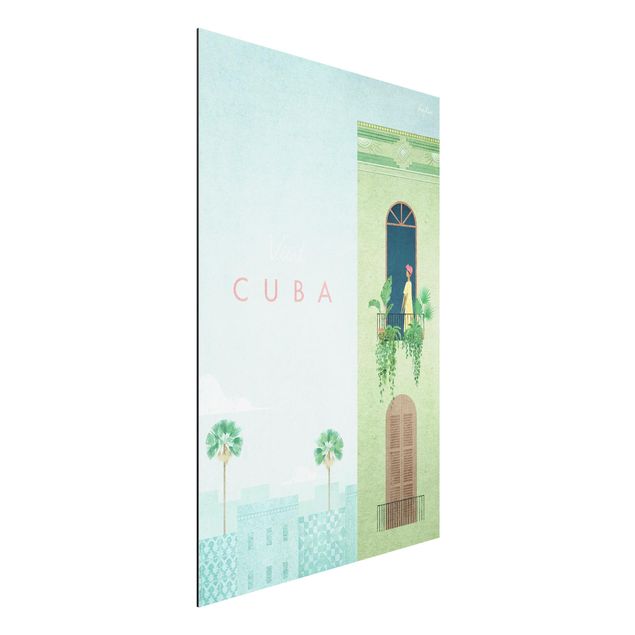Dekoracja do kuchni Plakat podróżniczy - Kuba