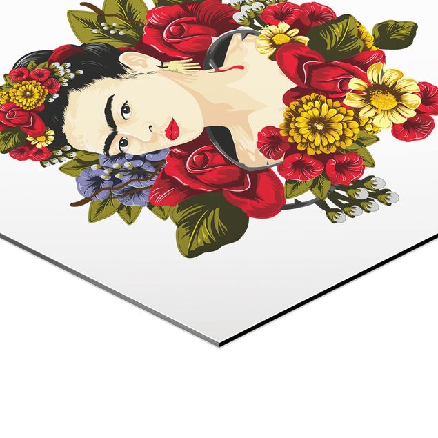 Obrazy kwiatowe Frida Kahlo - Róże