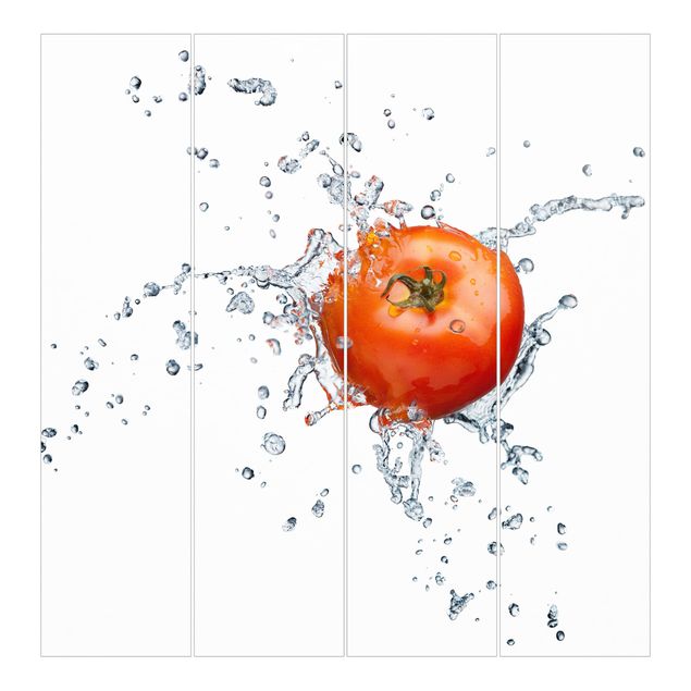 Zasłony panele Świeży pomidor