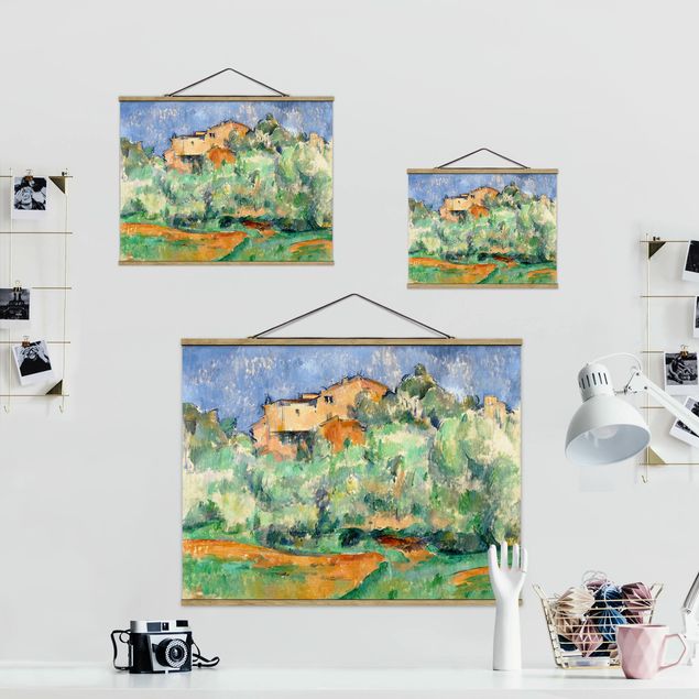 Postimpresjonizm obrazy Paul Cézanne - Dom na wzgórzu