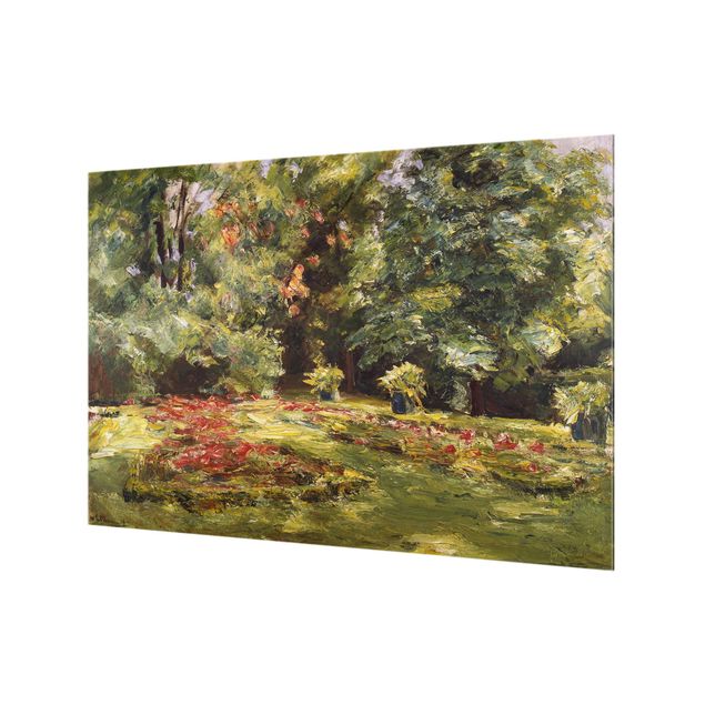 Reprodukcje obrazów Max Liebermann - Taras kwiatowy w ogrodzie Wannsee