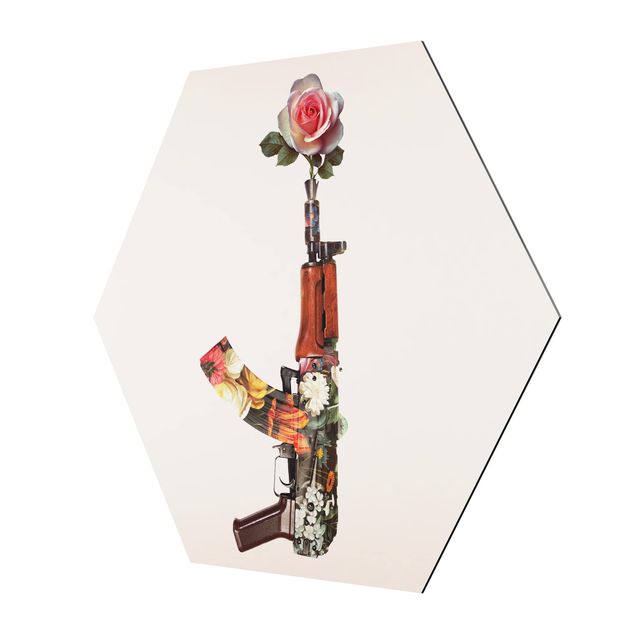 Jonas Loose obrazy Broń z różą