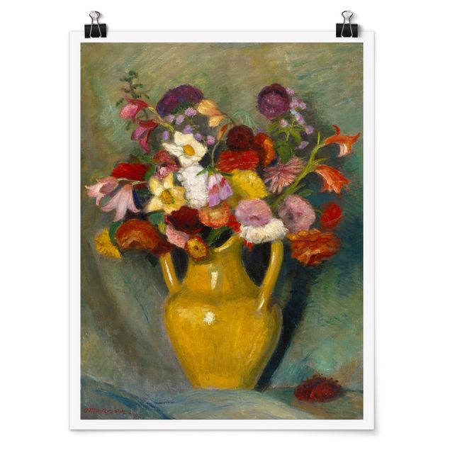 Obrazy nowoczesny Otto Modersohn - Kolorowy bukiet kwiatów