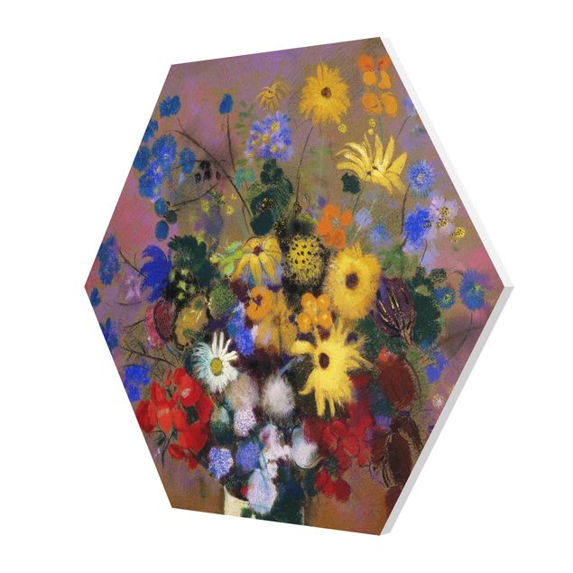 Obrazy na ścianę Odilon Redon - Kwiaty w wazonie