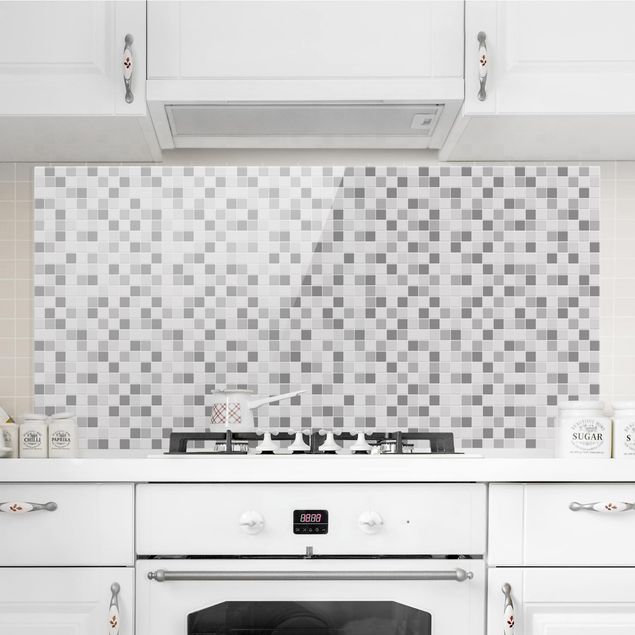 Dekoracja do kuchni Zestaw zimowy płytek mozaikowych