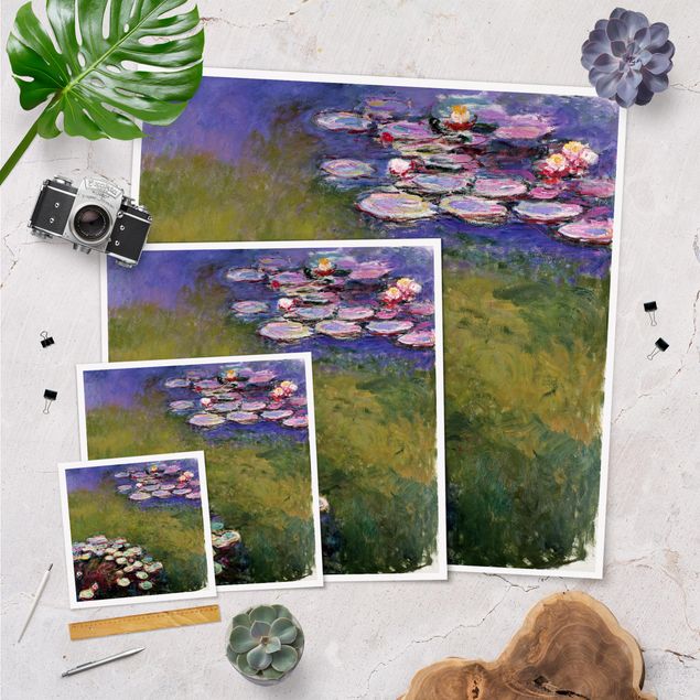 Obrazy natura Claude Monet - Lilie wodne