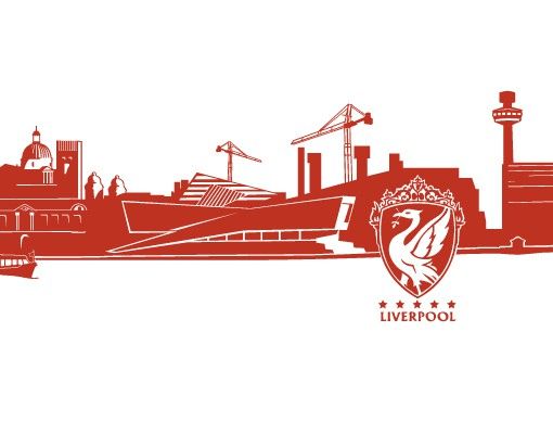 Dekoracja do kuchni Nr FB46 Liverpool Skyline XXL