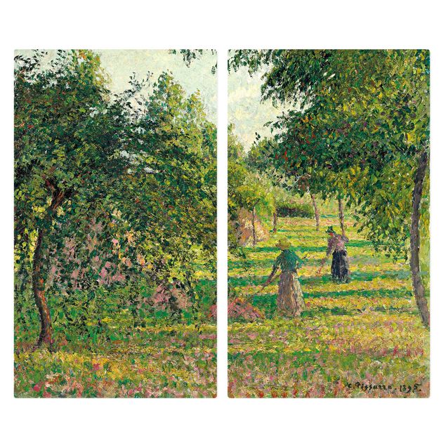 Camille Pissarro obrazy impresjonistyczne Camille Pissarro - Jabłonie