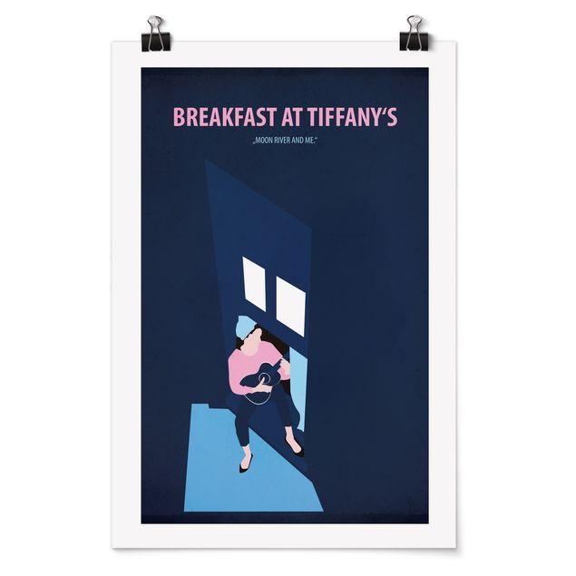 Obrazy portret Plakat filmowy Śniadanie u Tiffany'ego