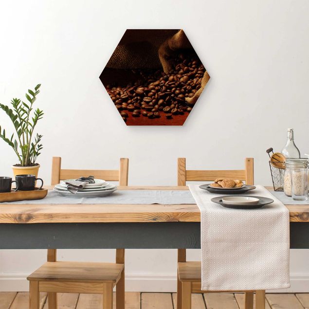 Obrazy na drewnie Kawa Dulcet