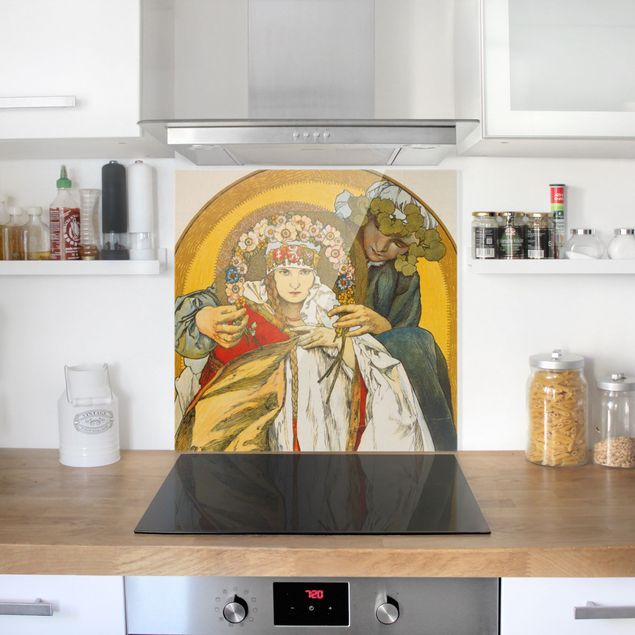 Dekoracja do kuchni Alfons Mucha - plakat Republika Czechosłowacka