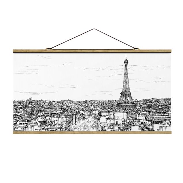 Paryż obraz Studium miasta - Paryż