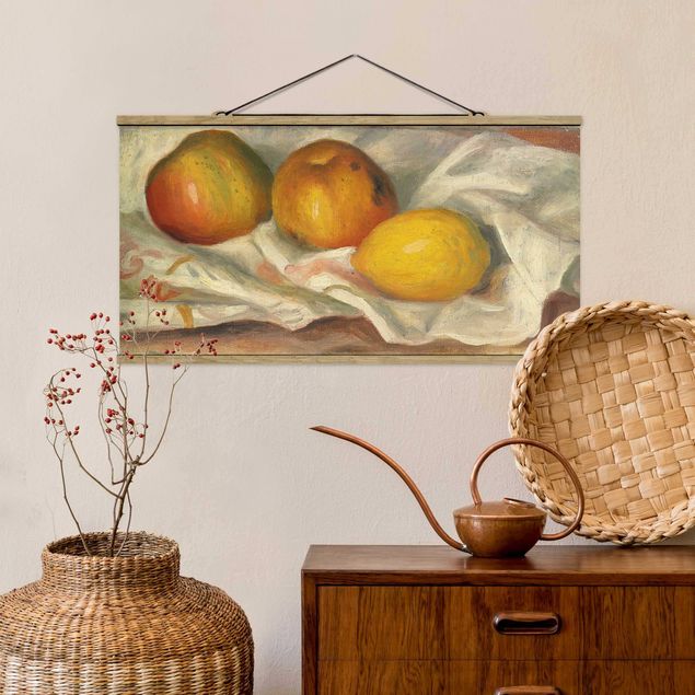 Obrazy owoc Auguste Renoir - Jabłka i cytryna