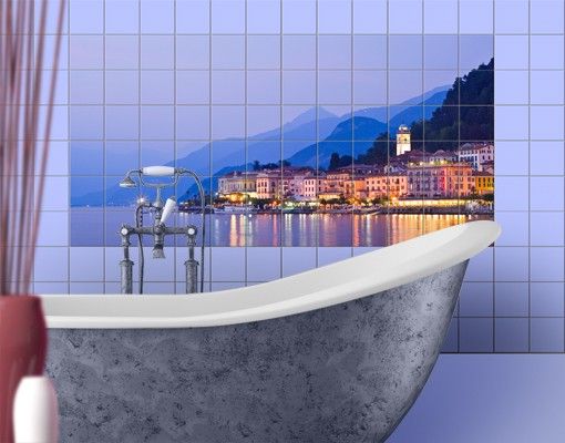 Naklejki na płytki krajobraz Bellagio nad jeziorem Como