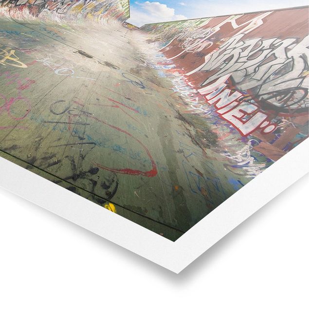 Obrazy nowoczesne Graffiti na łyżwach
