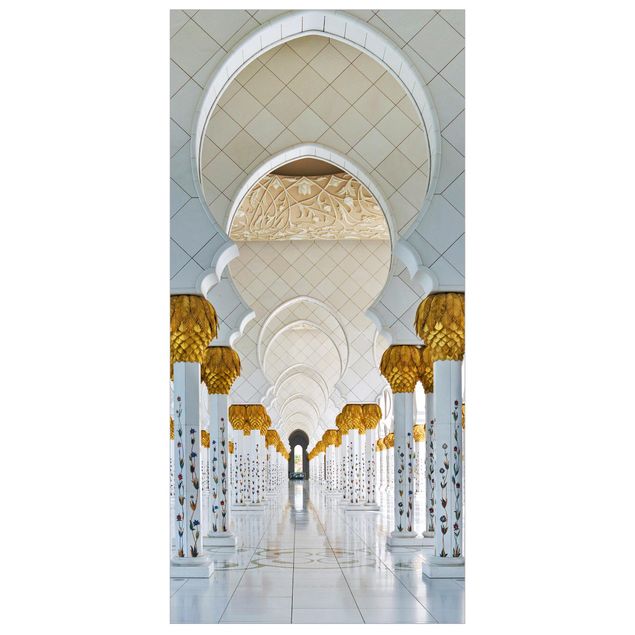 Parawan pokojowy Meczet w Abu Dhabi